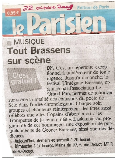 Le Parisien 2009